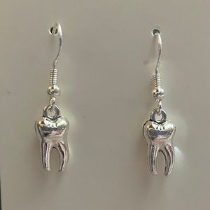 Tooth earrings